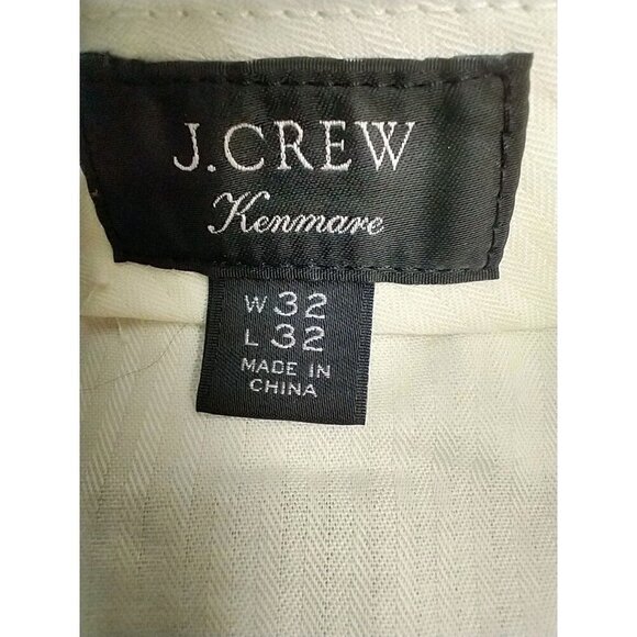 Jcrew Men’s Kenmare coolmax olive Khaki green Pants 32/32 - Picture 8 of 11